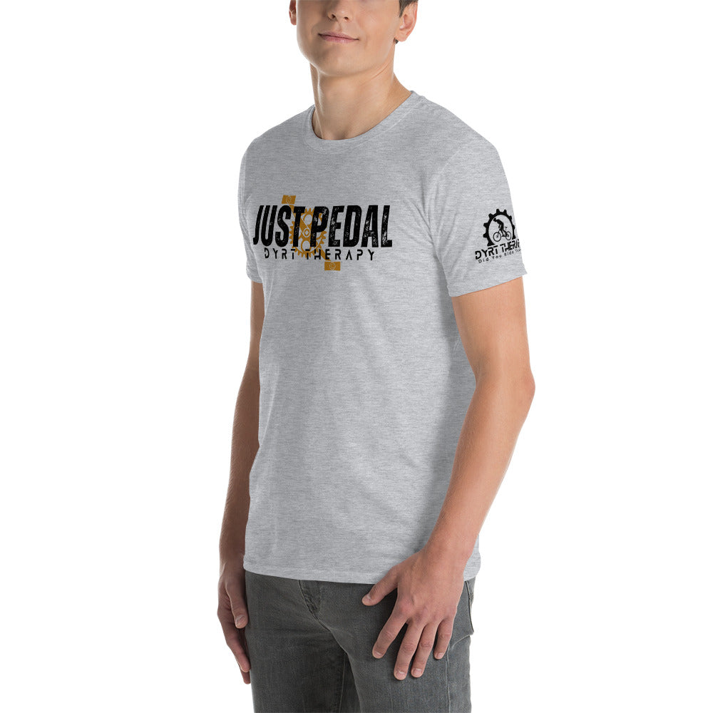 Just Pedal (white or gray) Unisex T-Shirt