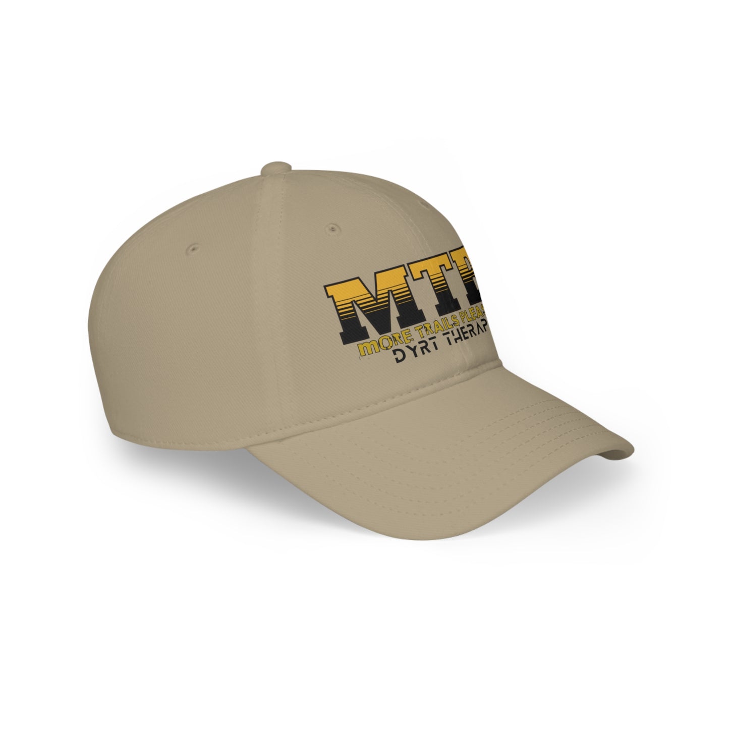 Trail Cat- Yellow -Low Profile Baseball Cap