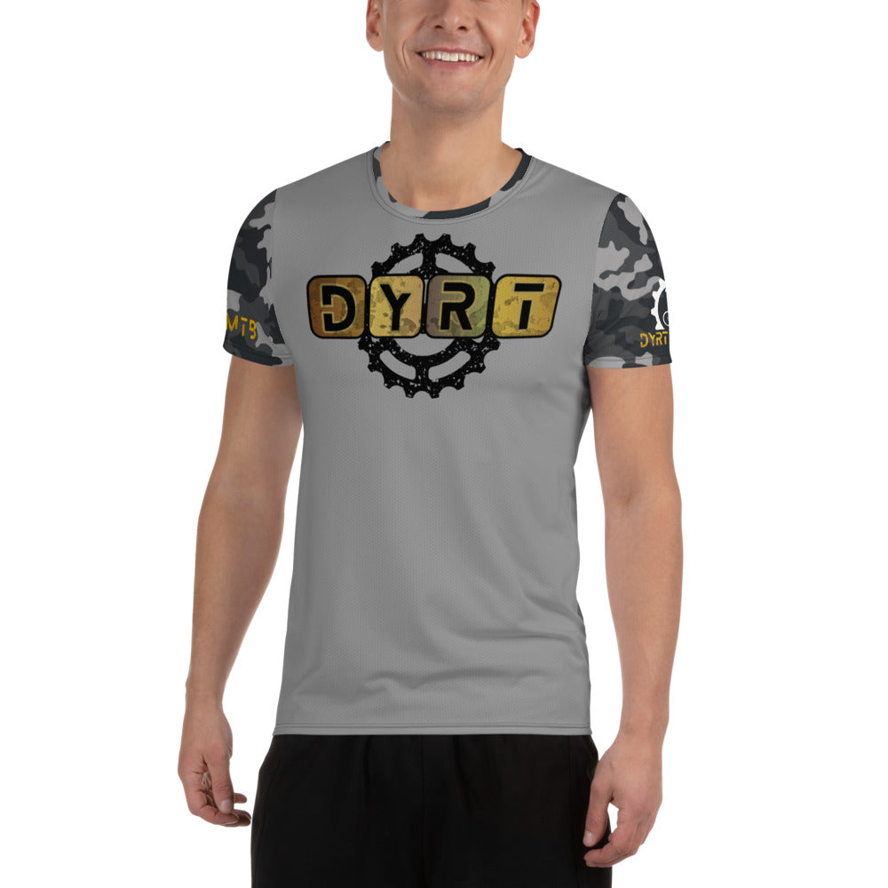 DYRT BLOCK Men's Athletic T-shirt