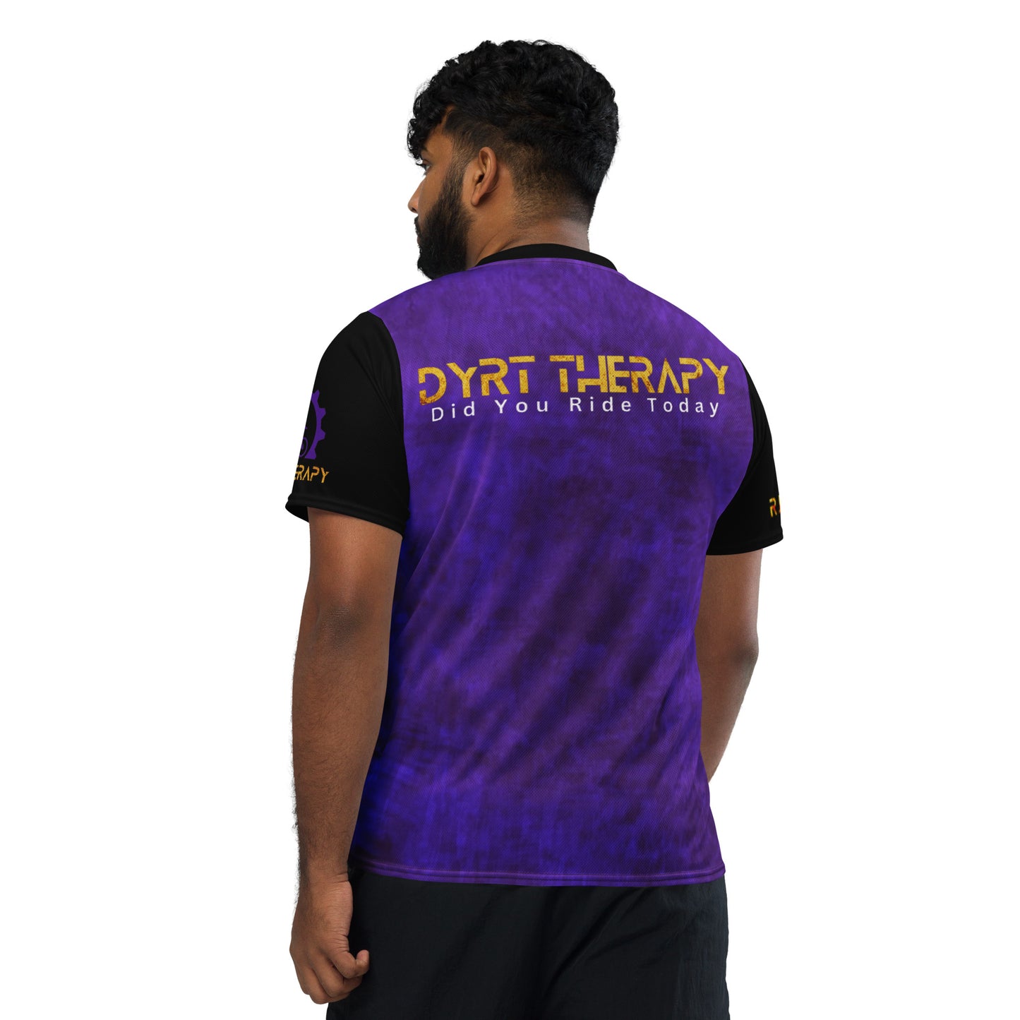 DYRT Purple Block unisex sports jersey