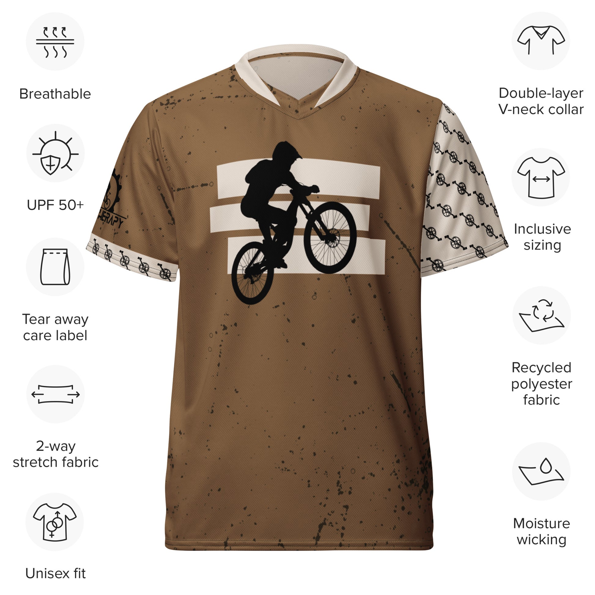 Ride Recycled unisex sports jersey