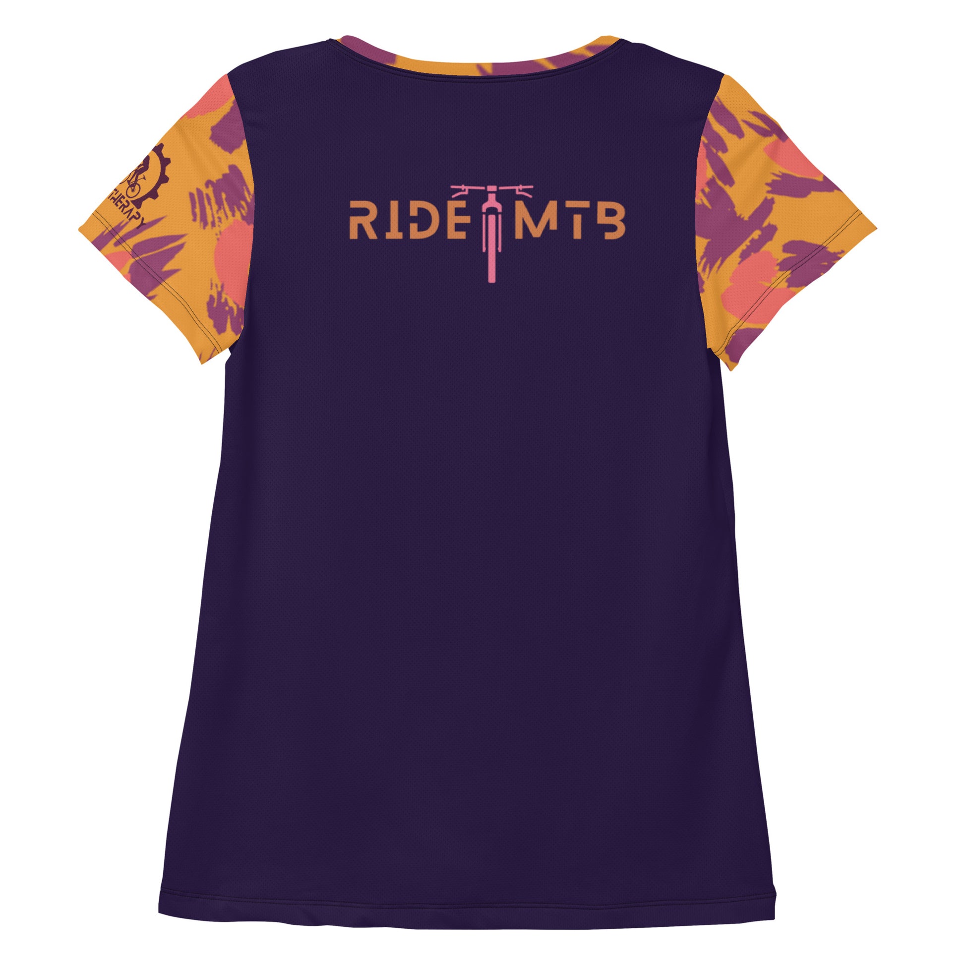 RIDE MTB- Women's Athletic T-shirt