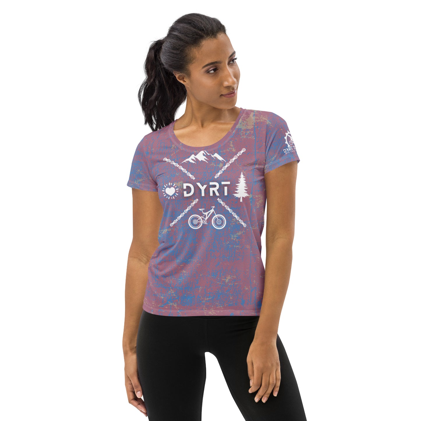 DYRT- Women's Athletic T-shirt