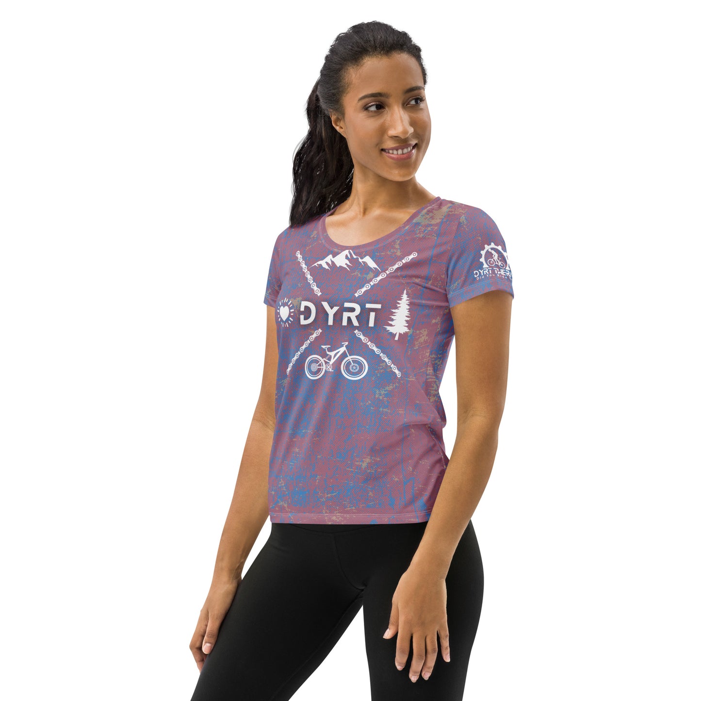 DYRT- Women's Athletic T-shirt