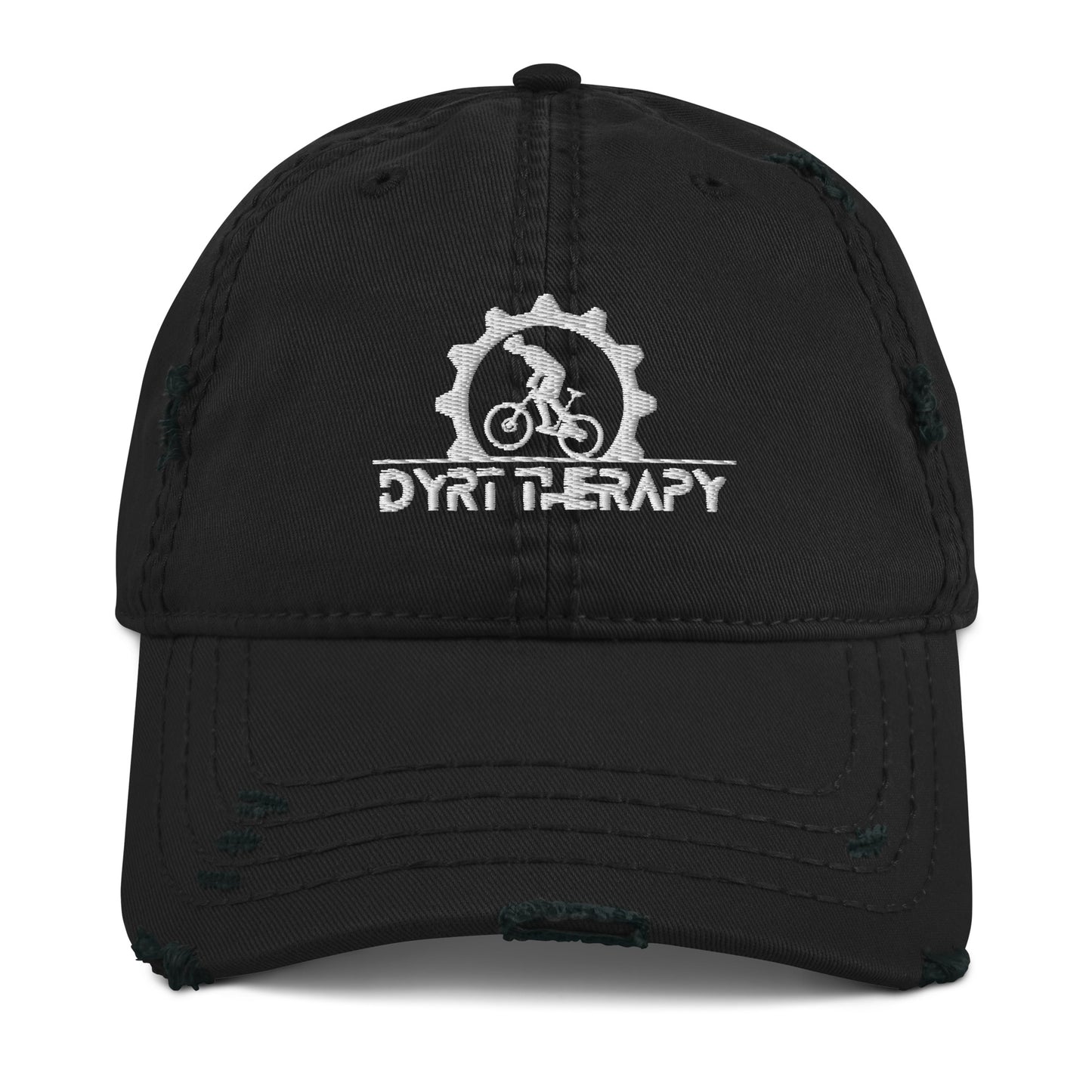 Dyrt Therapy Logo Distressed Hat