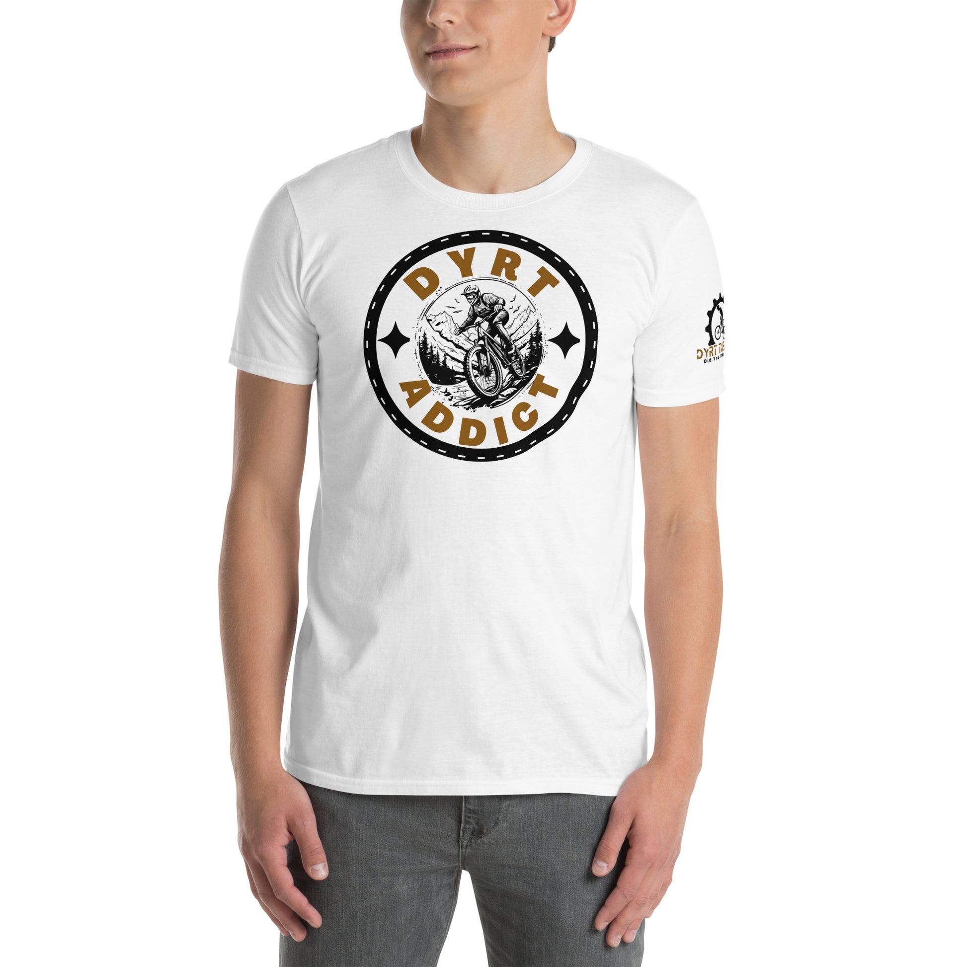 DIRT ADDICT-Short-Sleeve Unisex T-Shirt